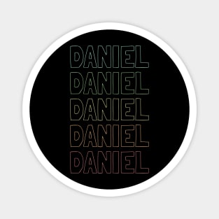 Daniel Name Pattern Magnet